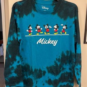 Disney tie dye shirt.